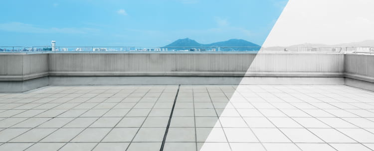 防水工事の画像